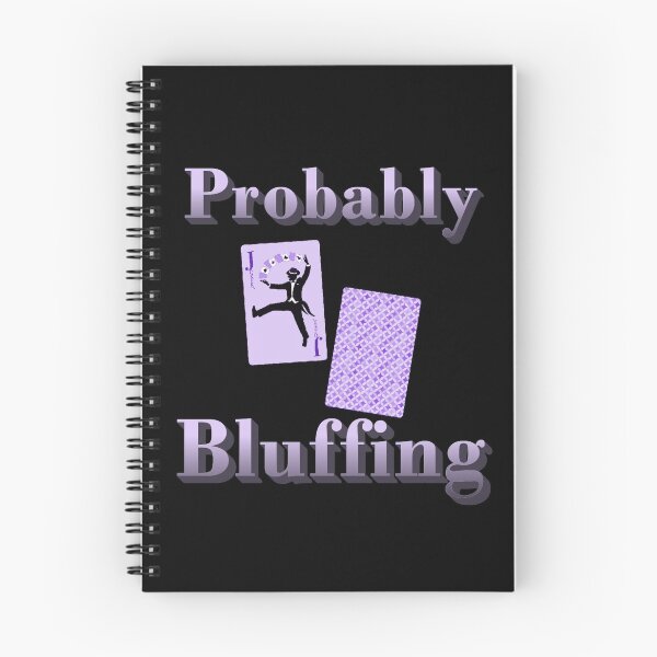 Item preview, Probably Bluffing Purple Poker Design designed and sold by Paula Helit.