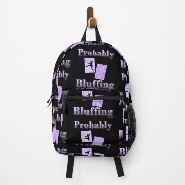 Item preview, Probably Bluffing Purple Poker Design designed and sold by Paula Helit.