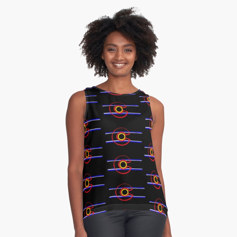 Item preview, Sleeveless Top designed and sold by that5280lady.