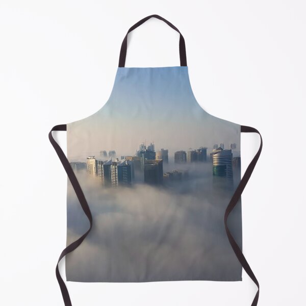 Aperçu de l'œuvre Skyline de Dubaï dans les nuages créée et vendue par felinefeelings.