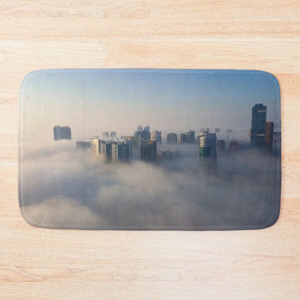 Aperçu de l'œuvre Skyline de Dubaï dans les nuages créée et vendue par felinefeelings.
