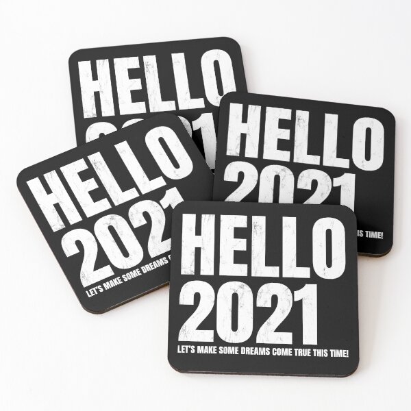 Item preview, Hello 2021 let's make some dreams come true this time designed and sold by feether-store.