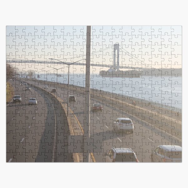 Verrazzano-Narrows Bridge: Suspension Bridge Jigsaw Puzzle