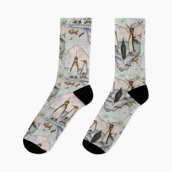 Item preview, Penguins on the Ice designed and sold by MatchTheDrapes.