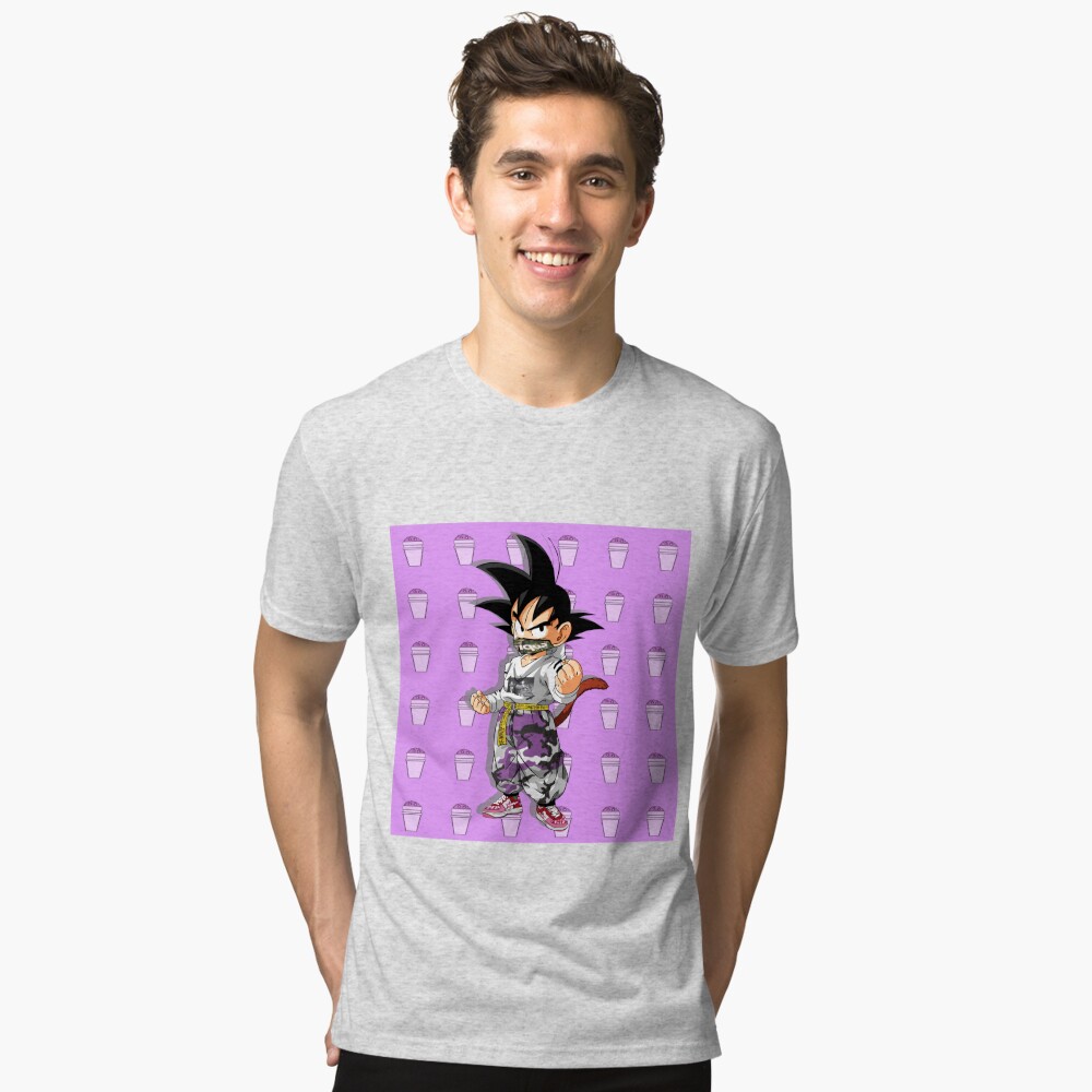 Kid Goku Purple Drip Art Print for Sale by Jacob Reinhart