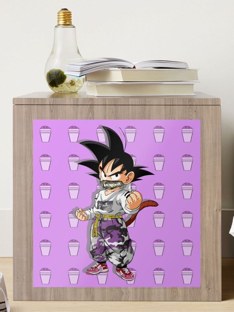 Kid Goku Purple Drip Art Print for Sale by Jacob Reinhart