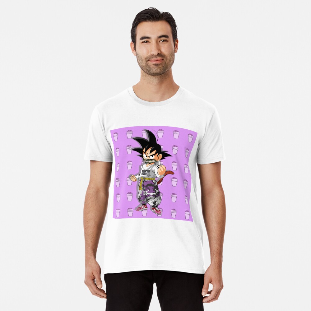 Kid Goku Purple Drip Art Print for Sale by Jacob Reinhart