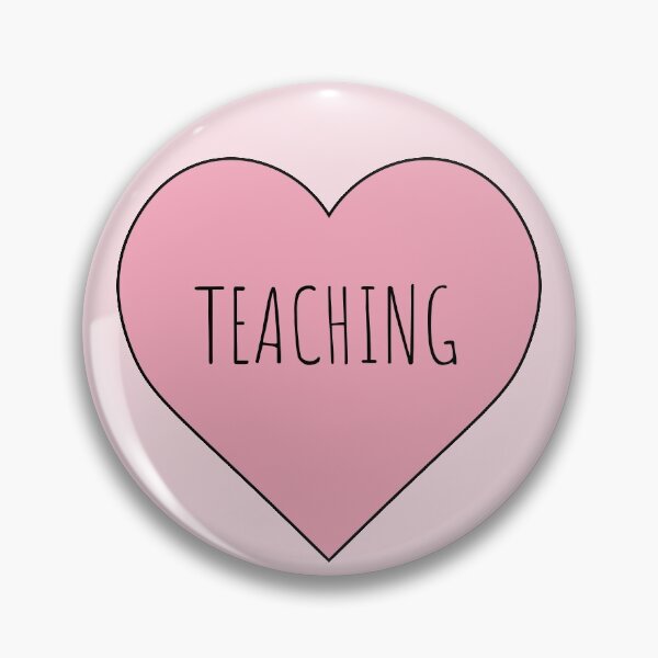 Item preview, I Love teaching designed and sold by penpixelart.