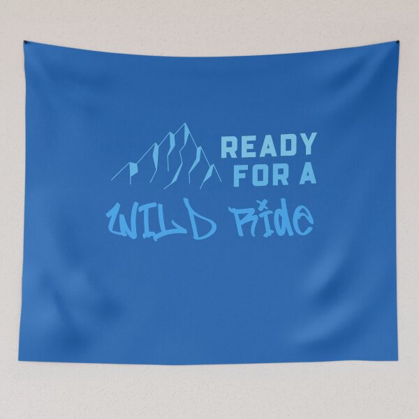 Item preview, Ready for a Wild Ride - Powder Freeride Skiing and Snowboarding designed and sold by JJWilsonTees.