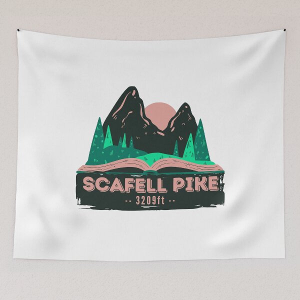 Item preview, Scafell Pike - Three Peaks Challenge - Lake District National Park - Peak Bagger designed and sold by WonderWear.