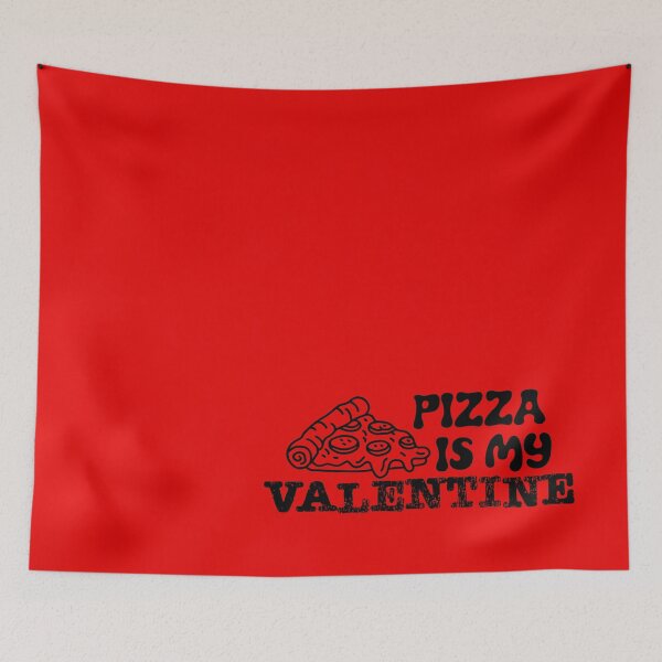 Item preview, La pizza es mi san valentín designed and sold by SalteeNuts.