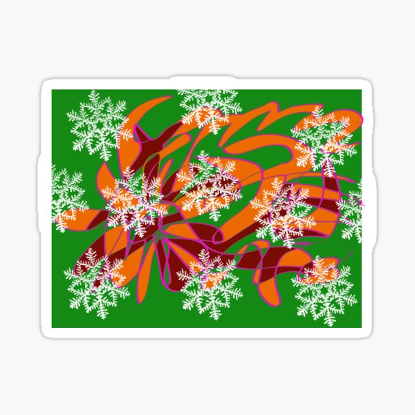 Winter colors Sticker