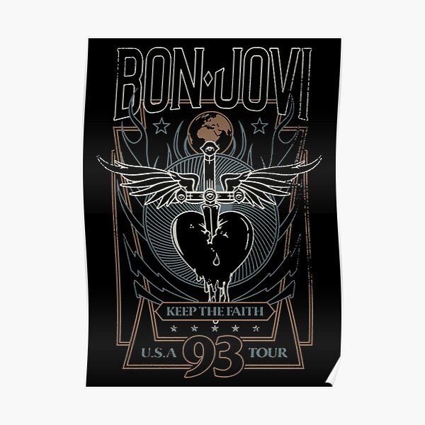 Best Bon Jovi Poster