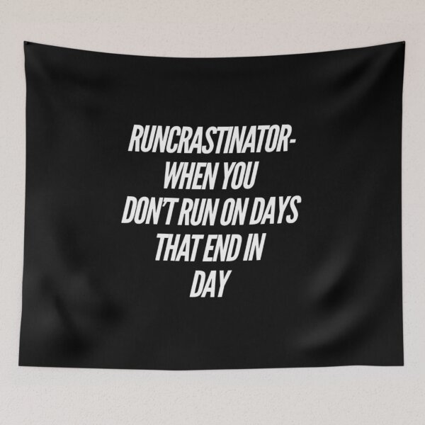 Item preview, Runcrastinator designed and sold by RiseandShineTee.