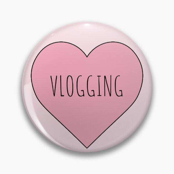 Item preview, I Love vlogging designed and sold by penpixelart.