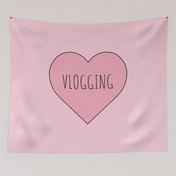 Item preview, I Love vlogging designed and sold by penpixelart.