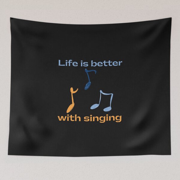 Item preview, Life is better with singing designed and sold by Farprintod.