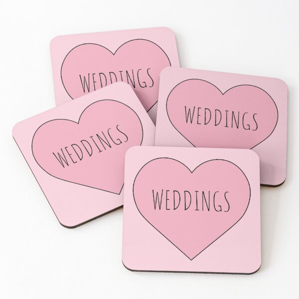 Item preview, I Love Weddings designed and sold by penpixelart.
