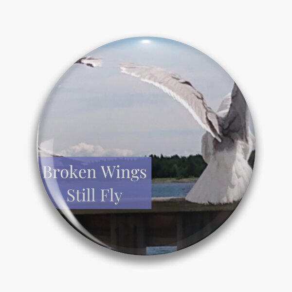 Item preview, Broken Wings still Fly designed and sold by Andrea Mattinson.