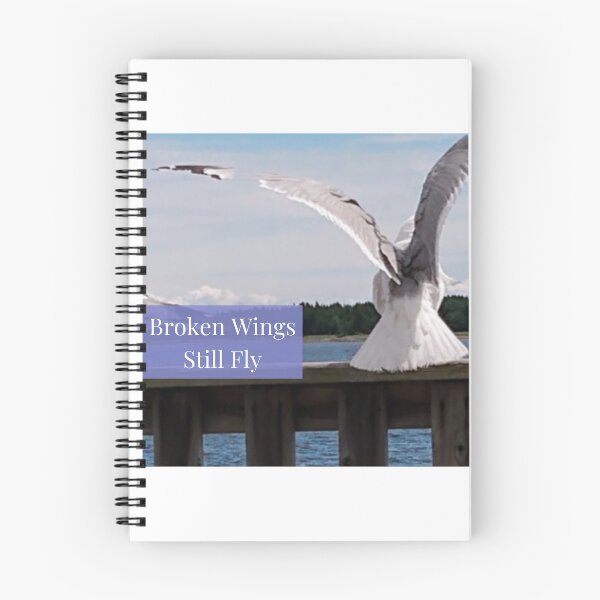 Item preview, Broken Wings still Fly designed and sold by Andrea Mattinson.