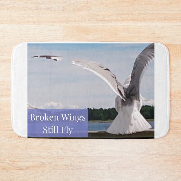 Item preview, Broken Wings still Fly designed and sold by Andrea Mattinson.