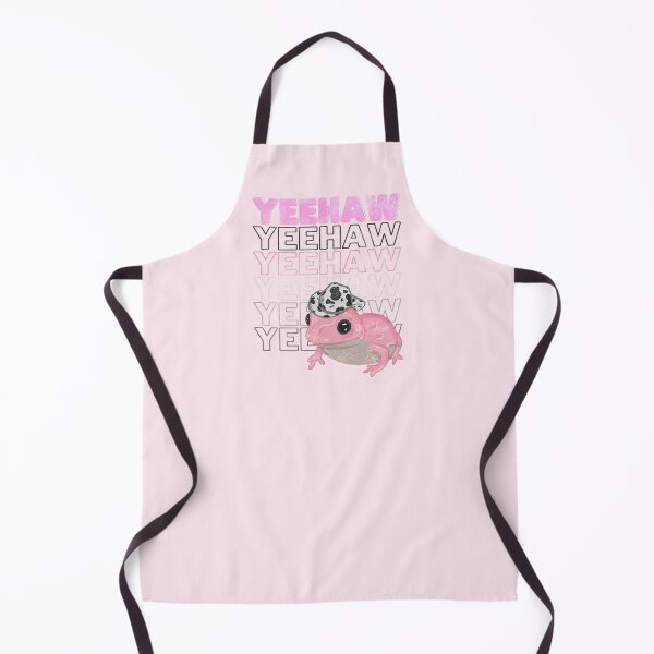 Item preview, Yeehaw Pink Frog Wearing Cowboy Hat designed and sold by RoserinArt.