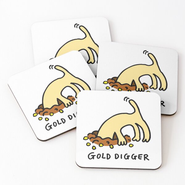 Item preview, My golden labrador dog is a Gold Digger designed and sold by happysketchy.