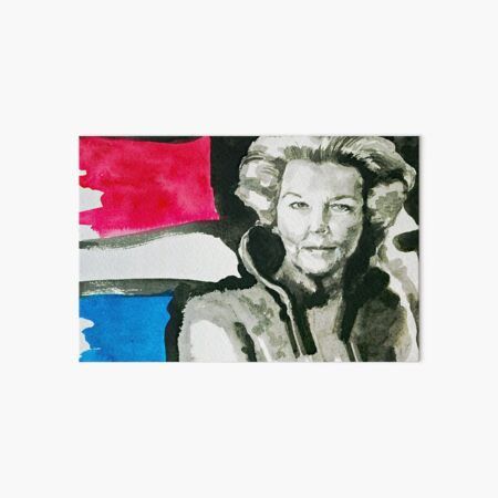 Queen Beatrix of The Netherlands Art Board Print