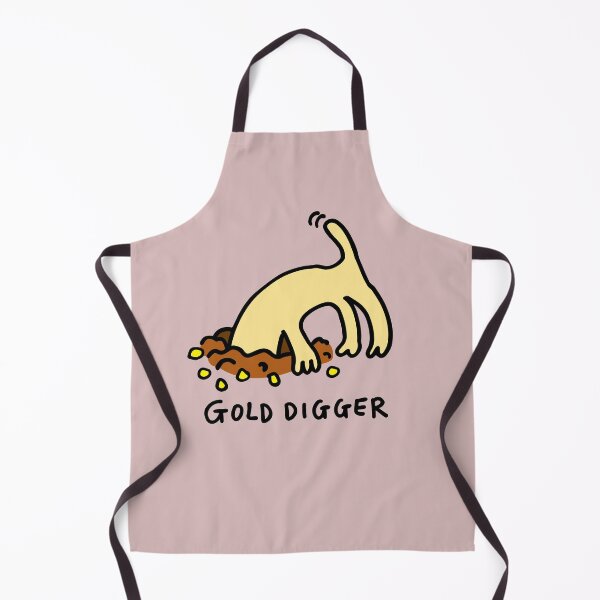 Item preview, My golden labrador dog is a Gold Digger designed and sold by happysketchy.