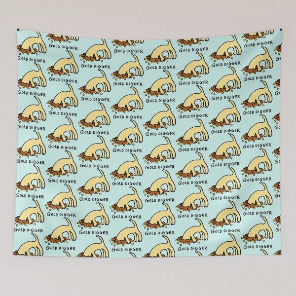 Item preview, My golden labrador dog is a Gold Digger designed and sold by happysketchy.