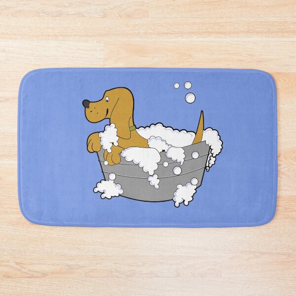 Item preview, Dog getting a bath  designed and sold by Fit & Fun  Gallery.