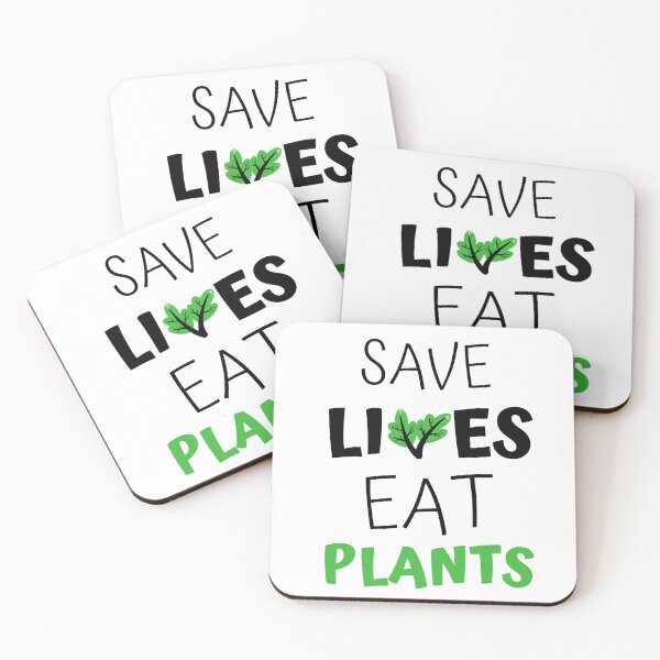 Item preview, Save Lives Eat Plants designed and sold by widianeworld.