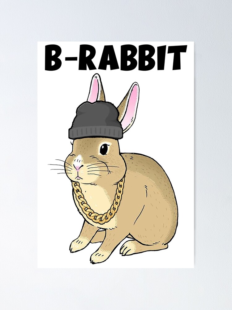 "B-Rabbit (Eminem)" Poster For Sale By ClothingJerown | Redbubble