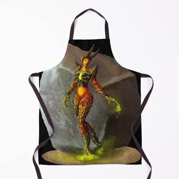 Item preview, The Lava Queen Sci Fi Character designed and sold by Andrew Gaia.