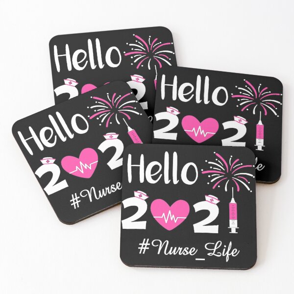 Item preview, Hello 2021 Nurse Life Nursing, Gift New Year designed and sold by murad2020.