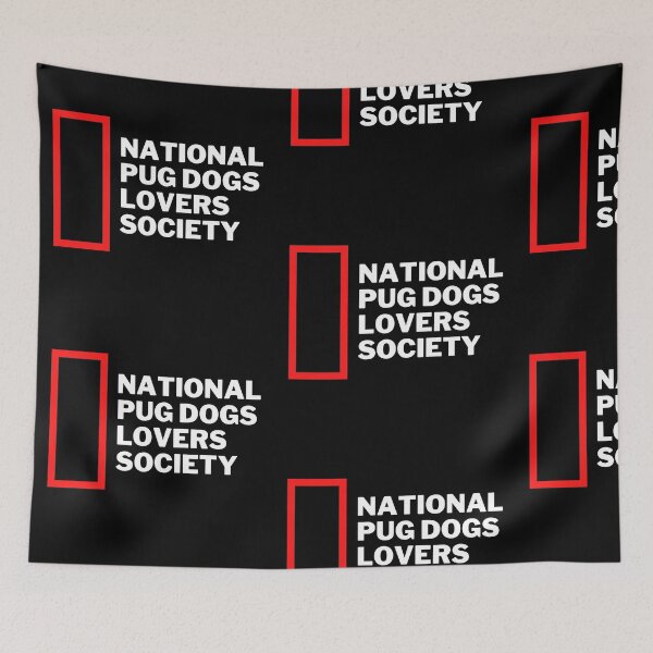 Item preview, national pug dog lovers society designed and sold by muta1993.