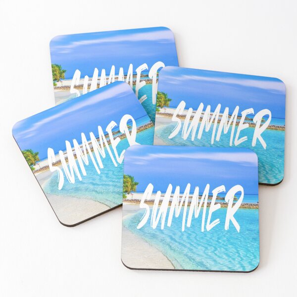 Item preview, Summer Beach  Blue Water Palms  designed and sold by BritzShop.