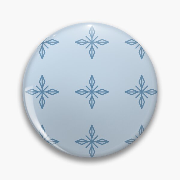 Item preview, Blue pattern with blue snowflakes. designed and sold by irismoreau.