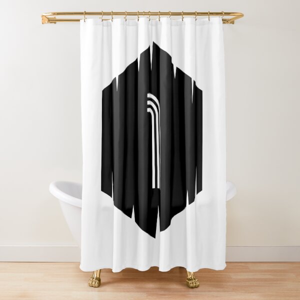 Football shirt number legend 1 Shower Curtain