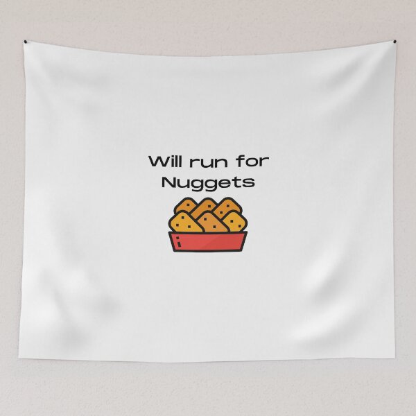 Item preview, Will Run For Nuggets Funny Gift idea T-shirt Classic  designed and sold by lhousshop.