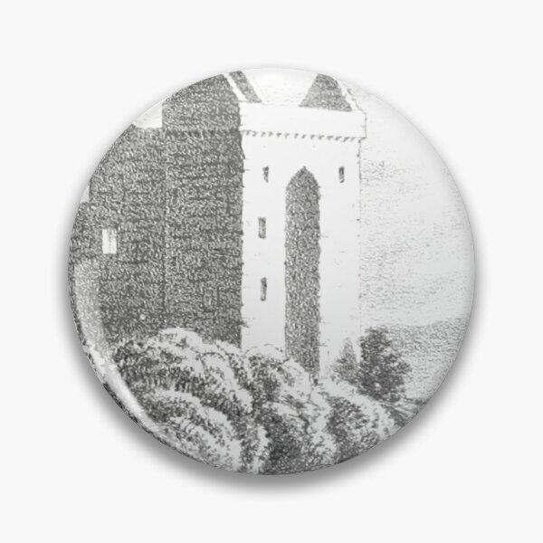 Item preview, Hermitage Castle, Scottish Borders | Vintage Illustration designed and sold by yourscotborders.