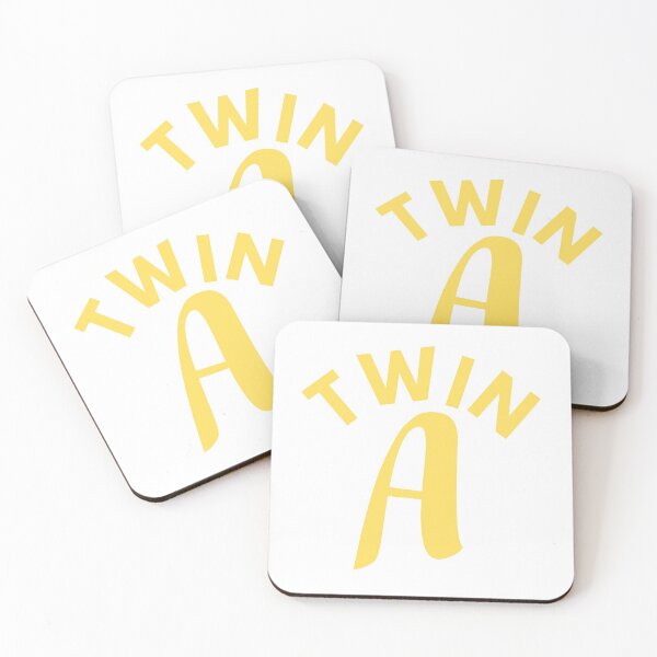 Item preview, Twin A, baby A, twins matching designed and sold by crikz.