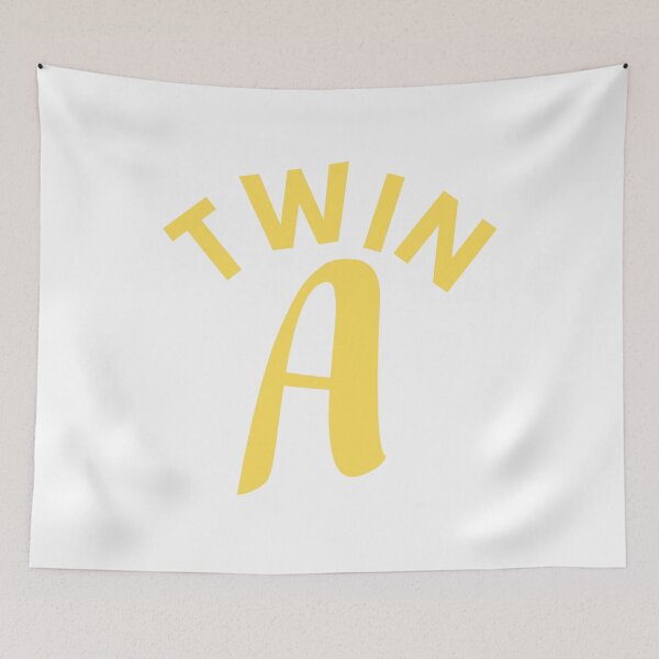 Item preview, Twin A, baby A, twins matching designed and sold by crikz.