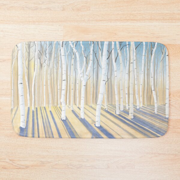 Item preview, Snowy Birch Forest at Sunset designed and sold by StarWerks.