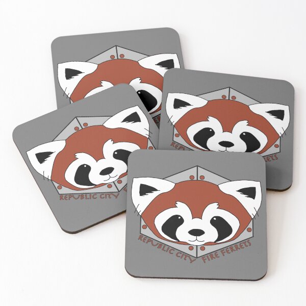 Item preview, Fire Ferrets - Pro Bending League - Legend of Korra designed and sold by ArtOverChaos.