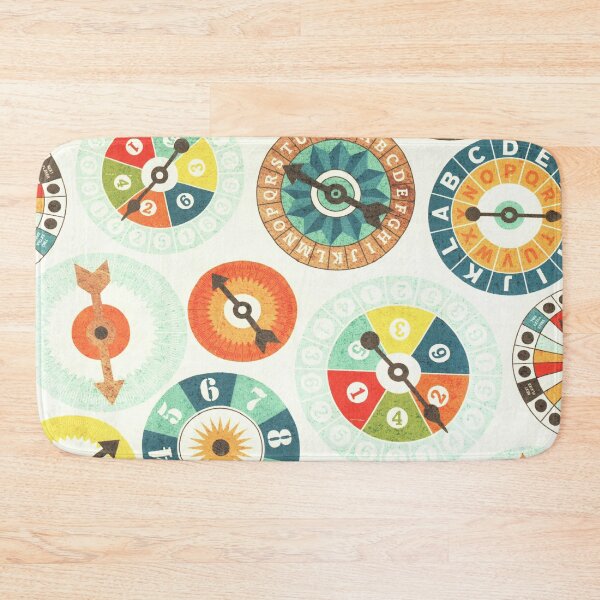 Item preview, Wheel of Fortune - Retro Vintage Game Pattern designed and sold by elevens.