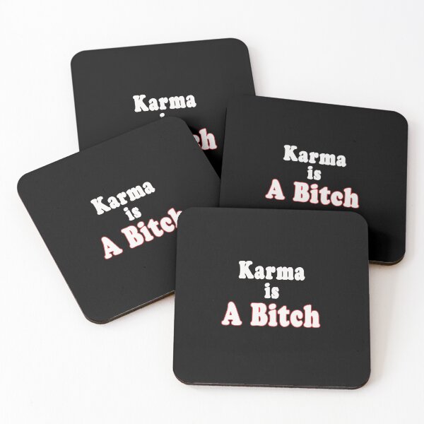 Item preview, Karma is a Bitch Funny designed and sold by Gemy06.