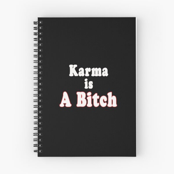 Item preview, Karma is a Bitch Funny designed and sold by Gemy06.