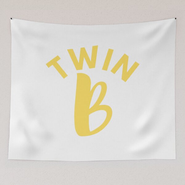 Item preview, Twin B, baby B, twins matching designed and sold by crikz.