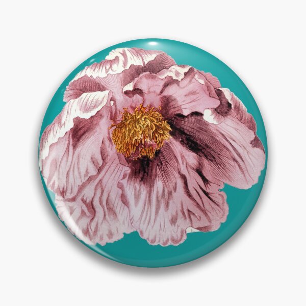 Item preview, Pink peony rose cottagecore vintage pattern  designed and sold by PG Illustration.